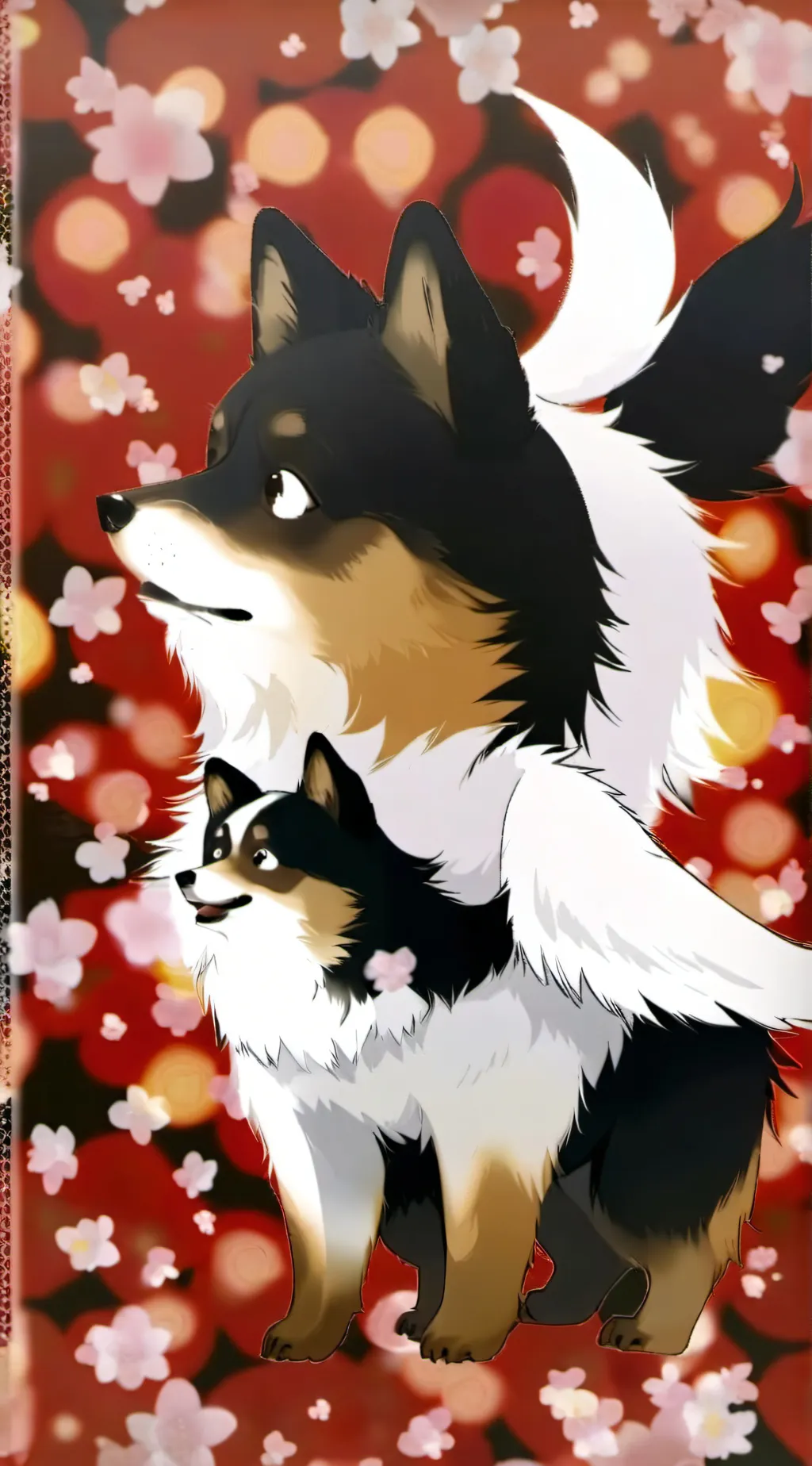 ai character: Papillon x Dogday background