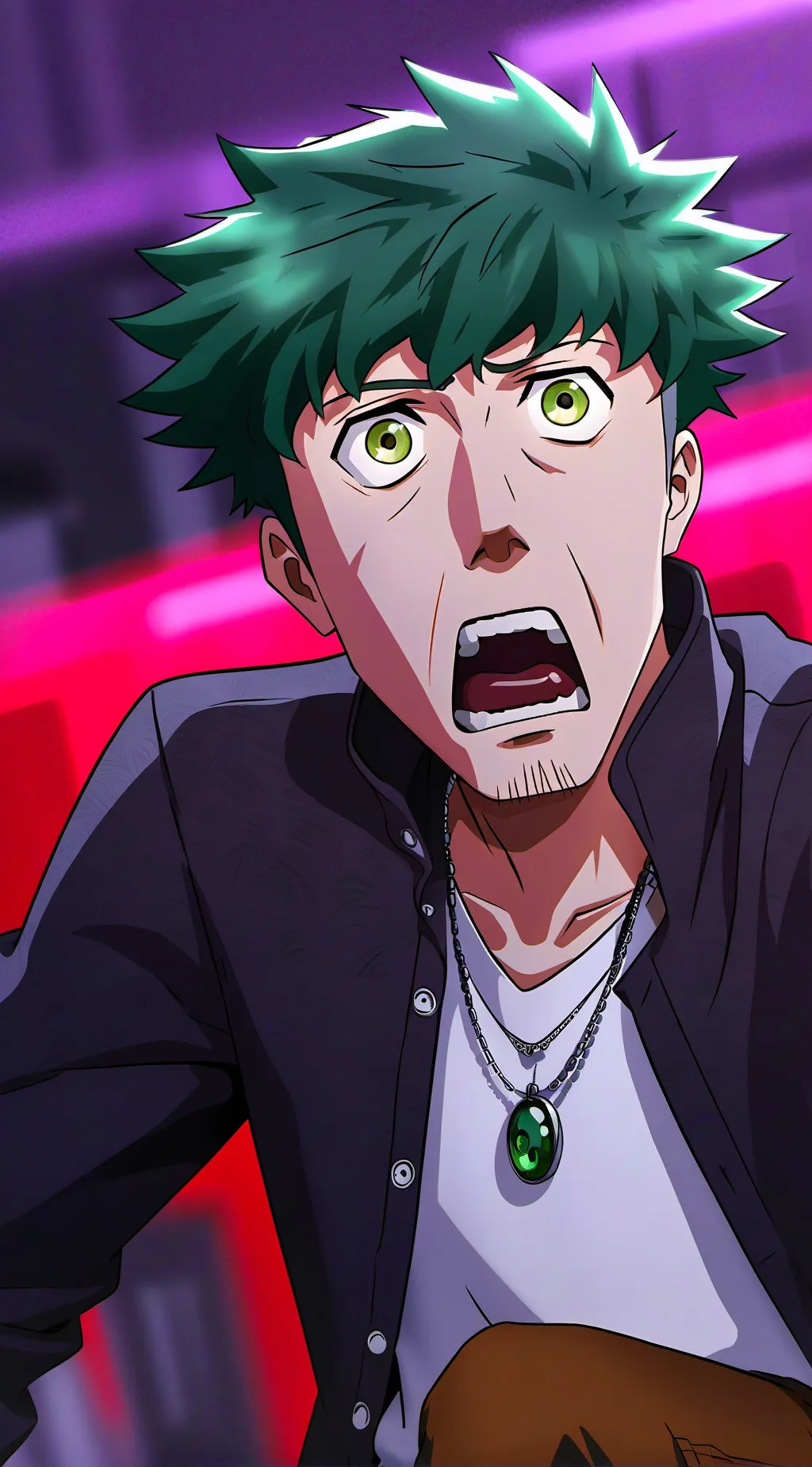 ai character: drig background