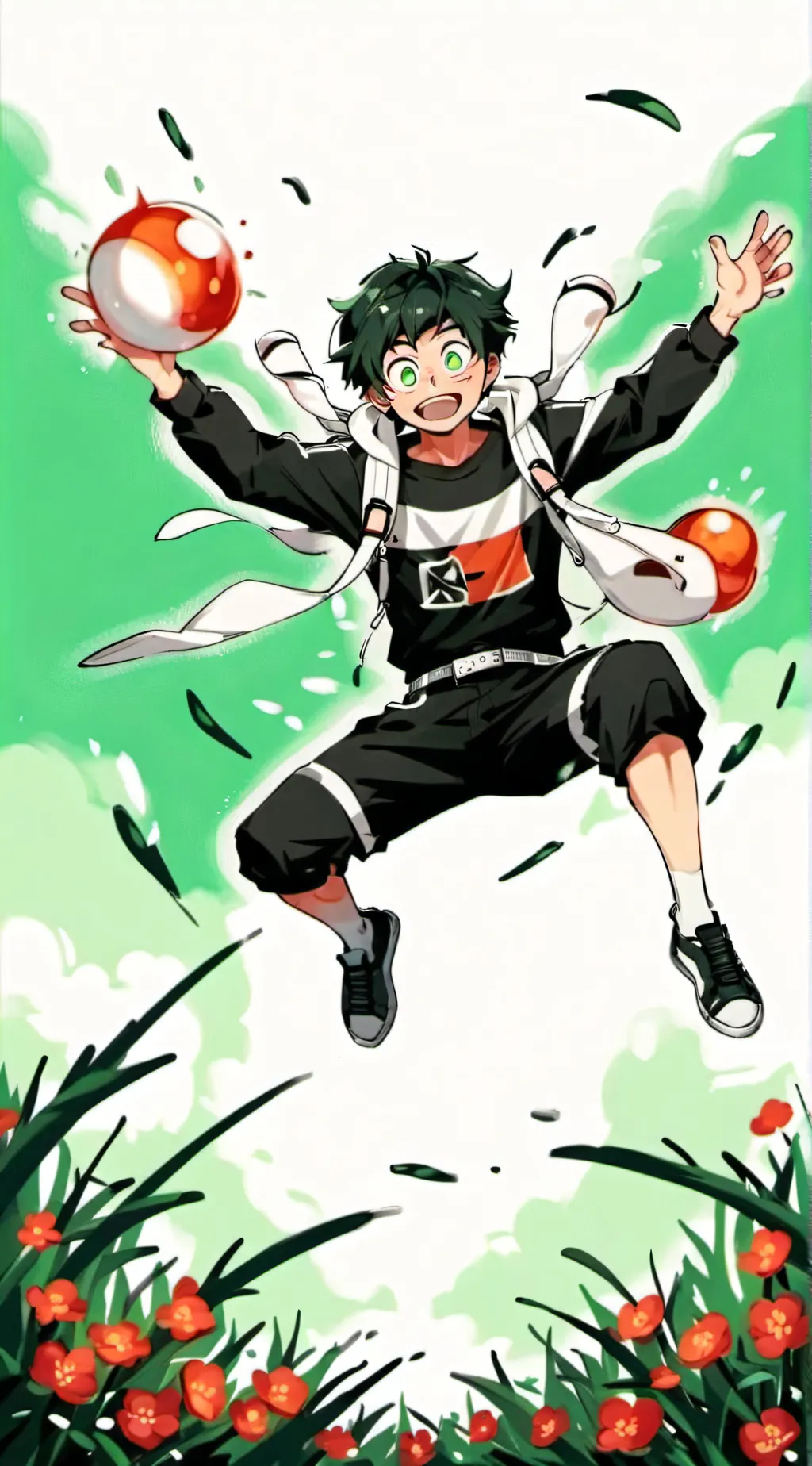 ai character: Deku/izuku background