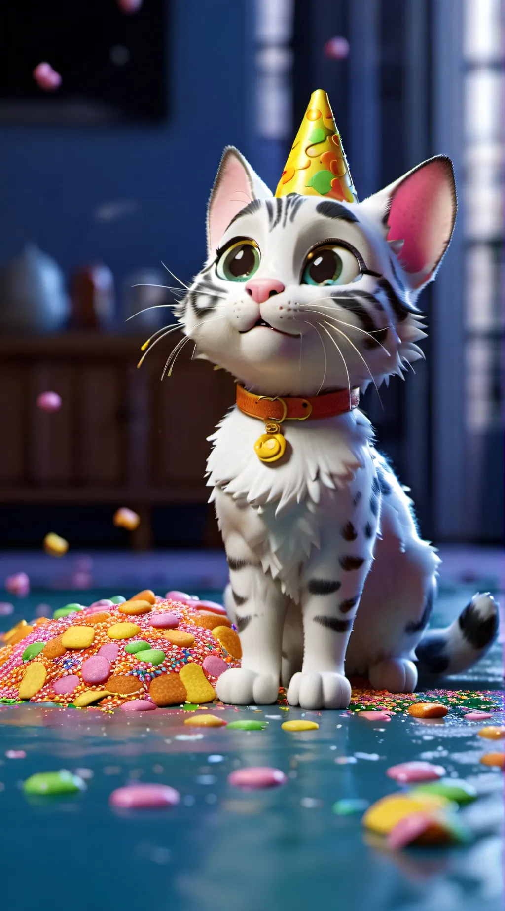 ai character: Shimmer background