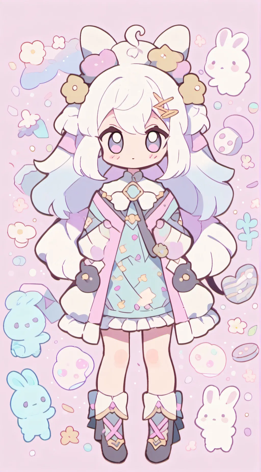 ai character: Scraps background