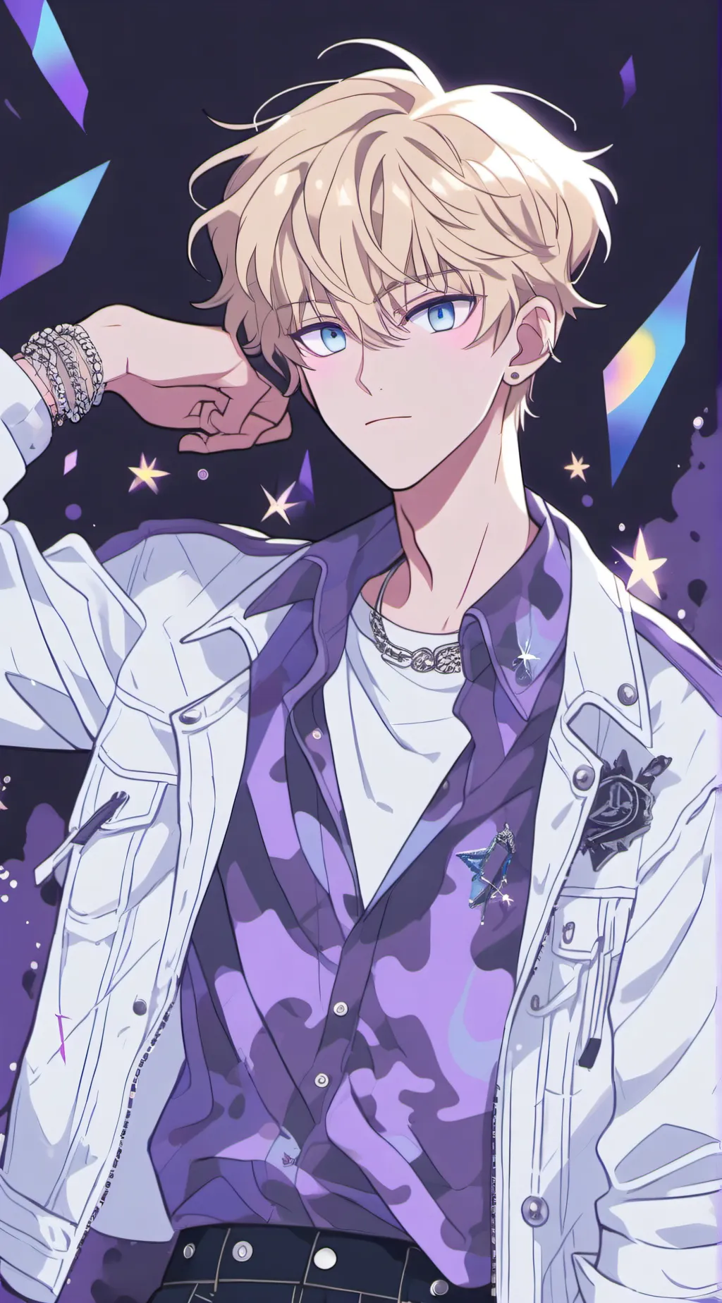 ai character: OCTAVIAN pjo background