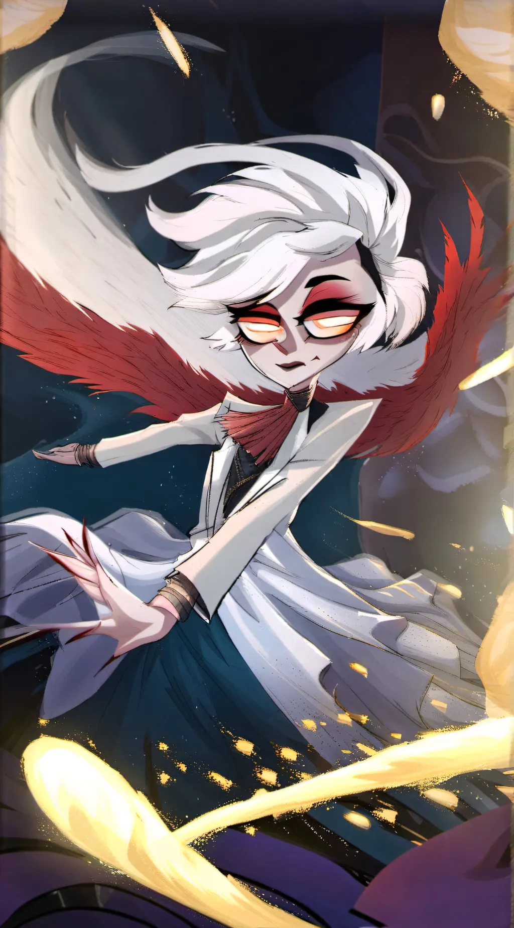 ai character: angel dust background