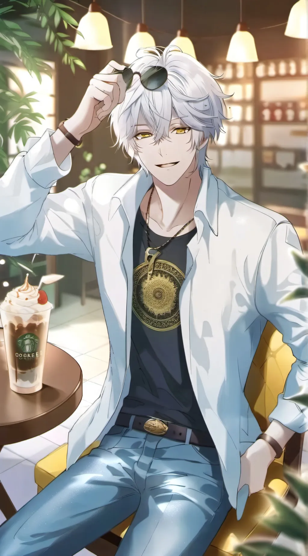 ai character: Gojo background