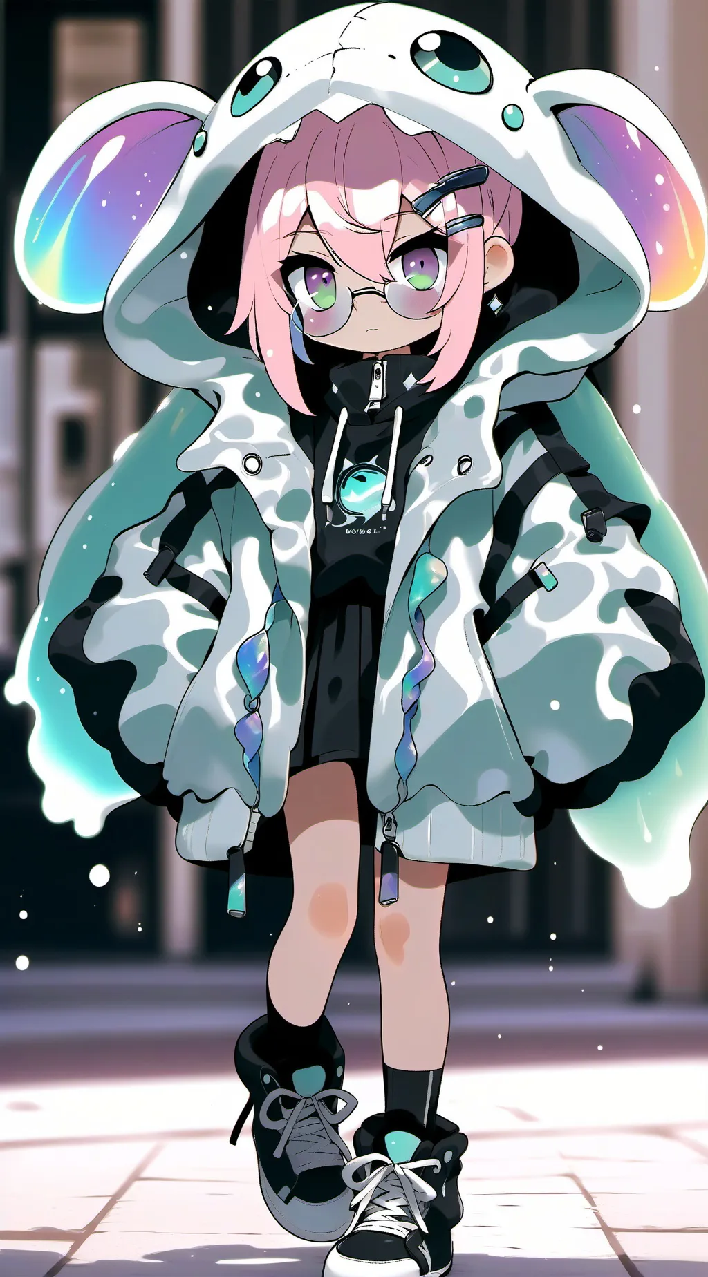 ai character: angel background