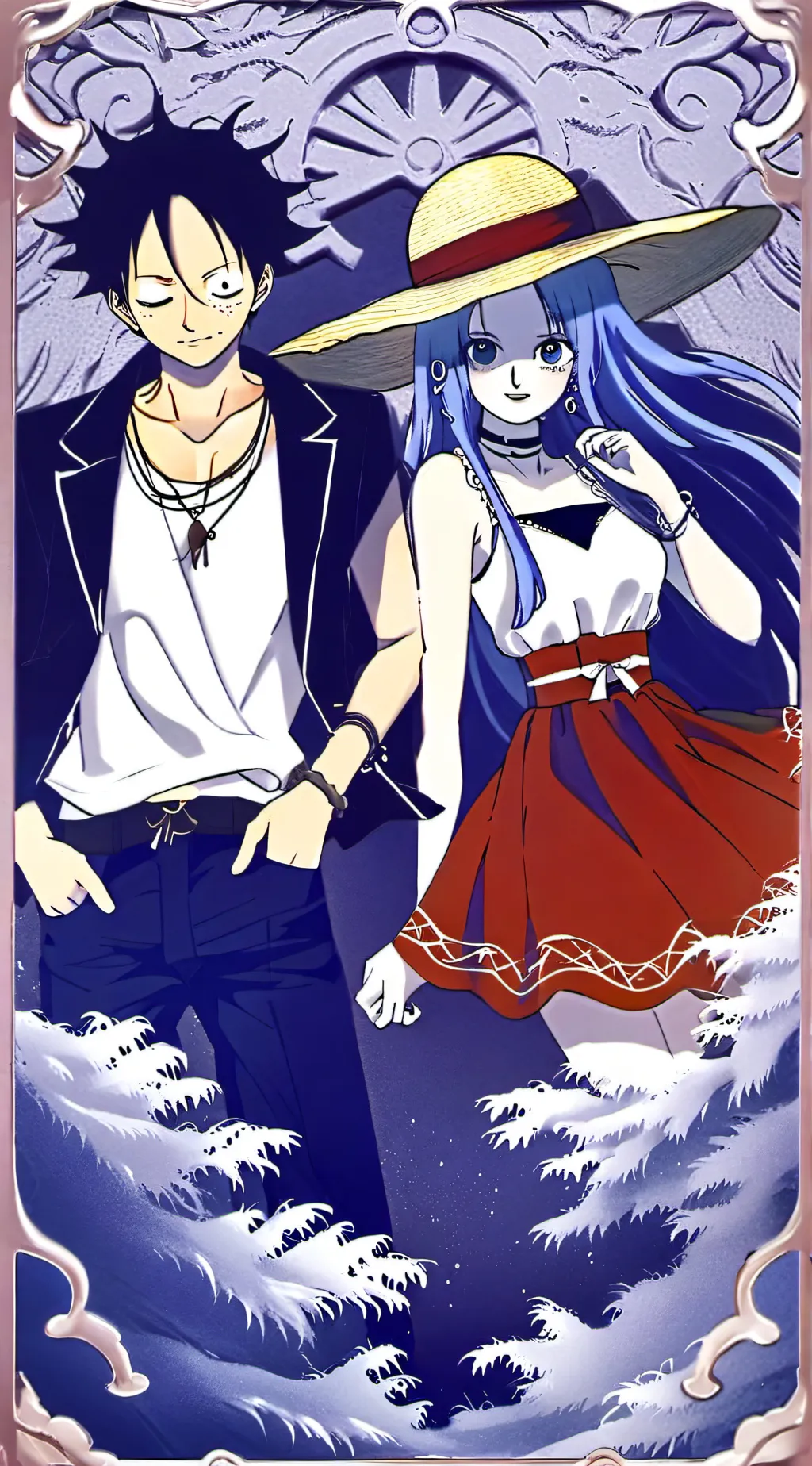 ai character: Boa hancock background