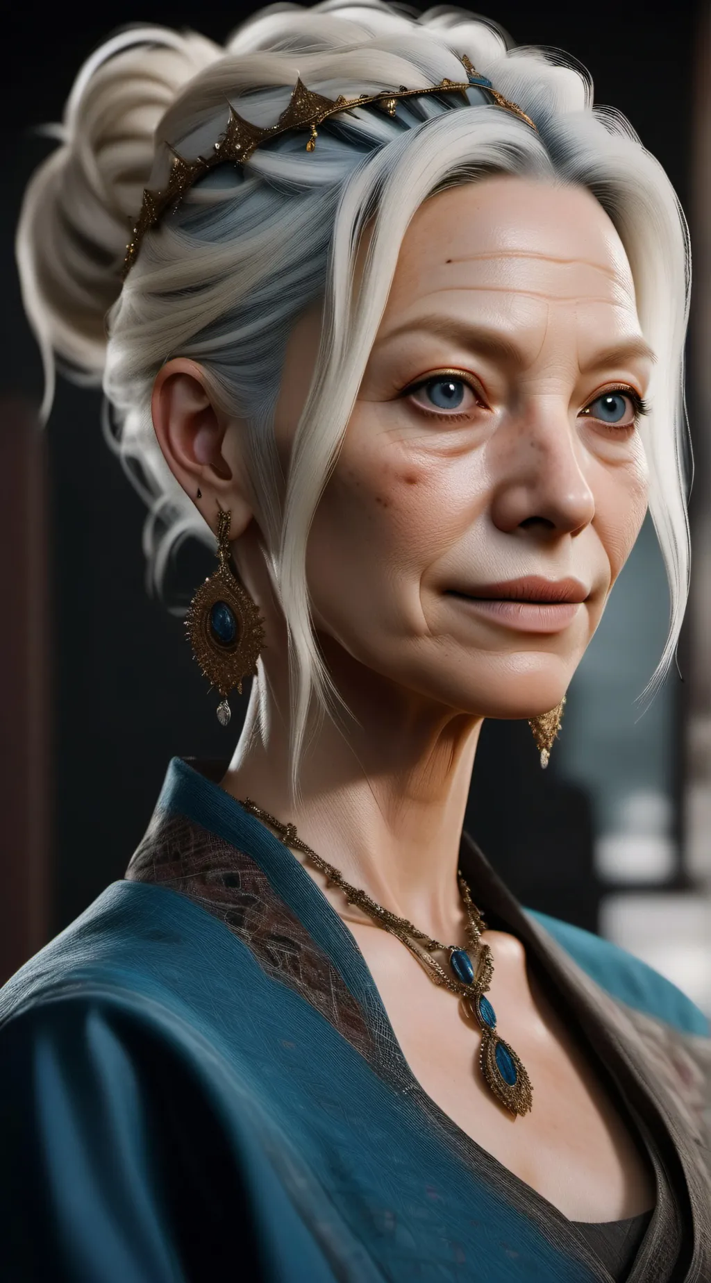 ai character: Fugly TaylorSwift  background