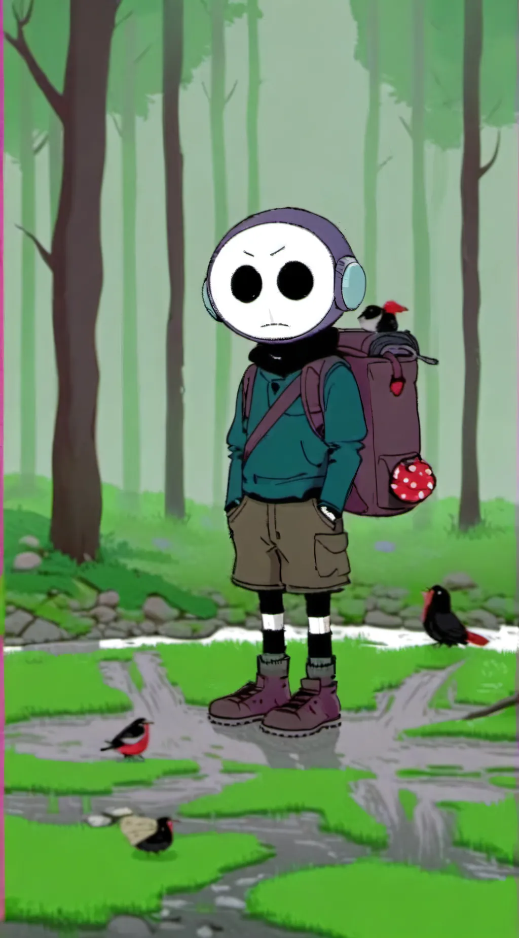 ai character: Danny's world background