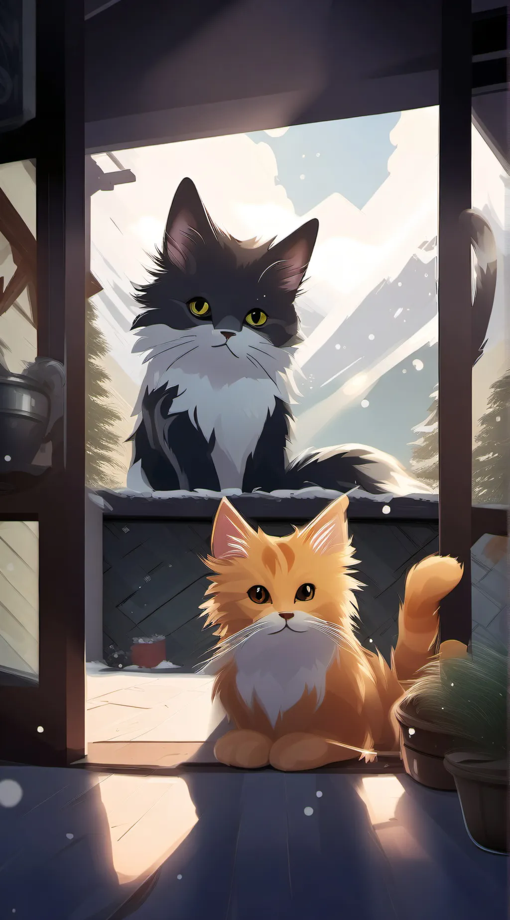 ai character: Vent in comments background