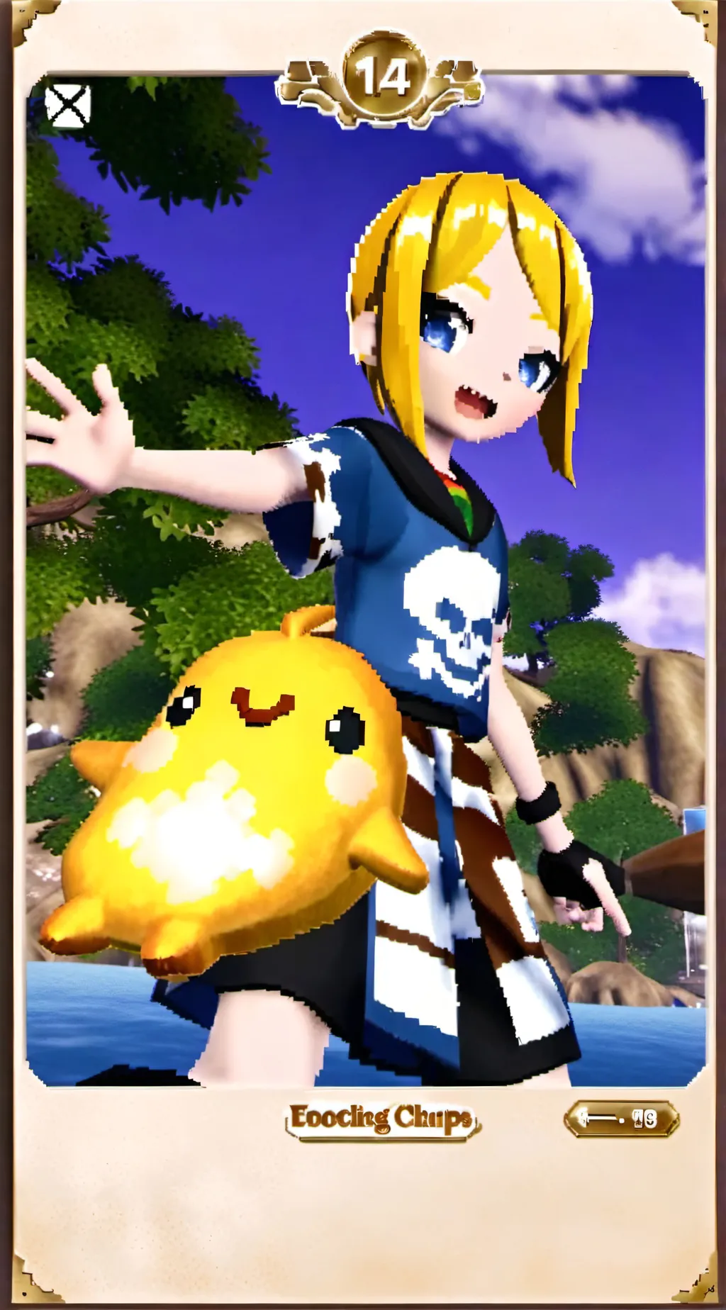 ai character: Daisy  background