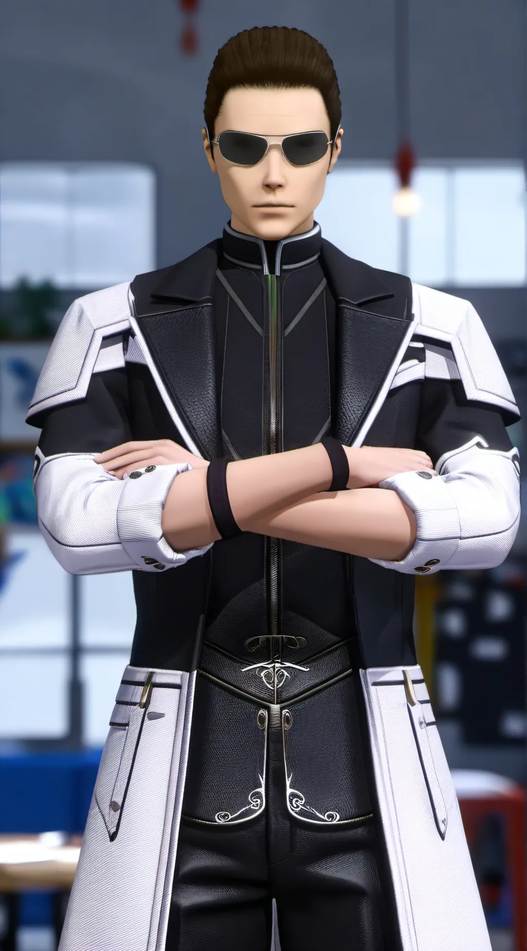 ai character: shino aburame background