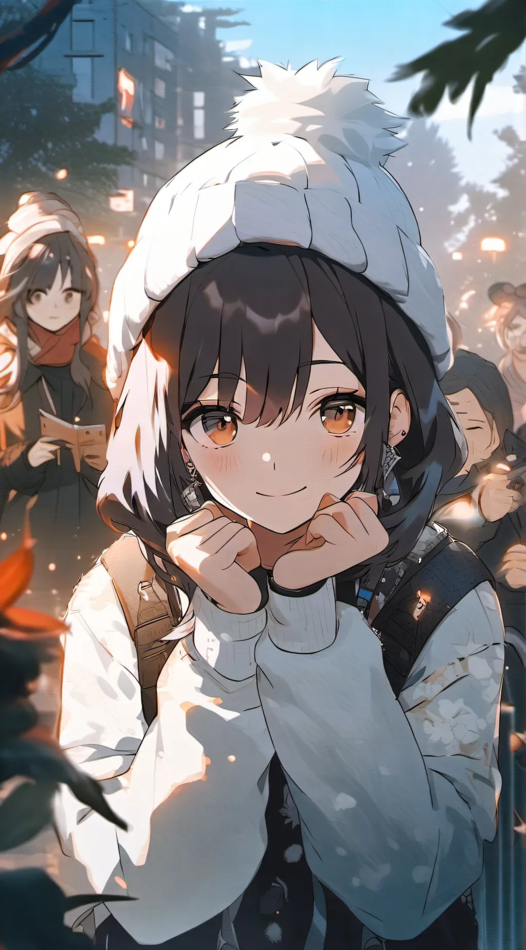 ai character: Lesbian Sis background