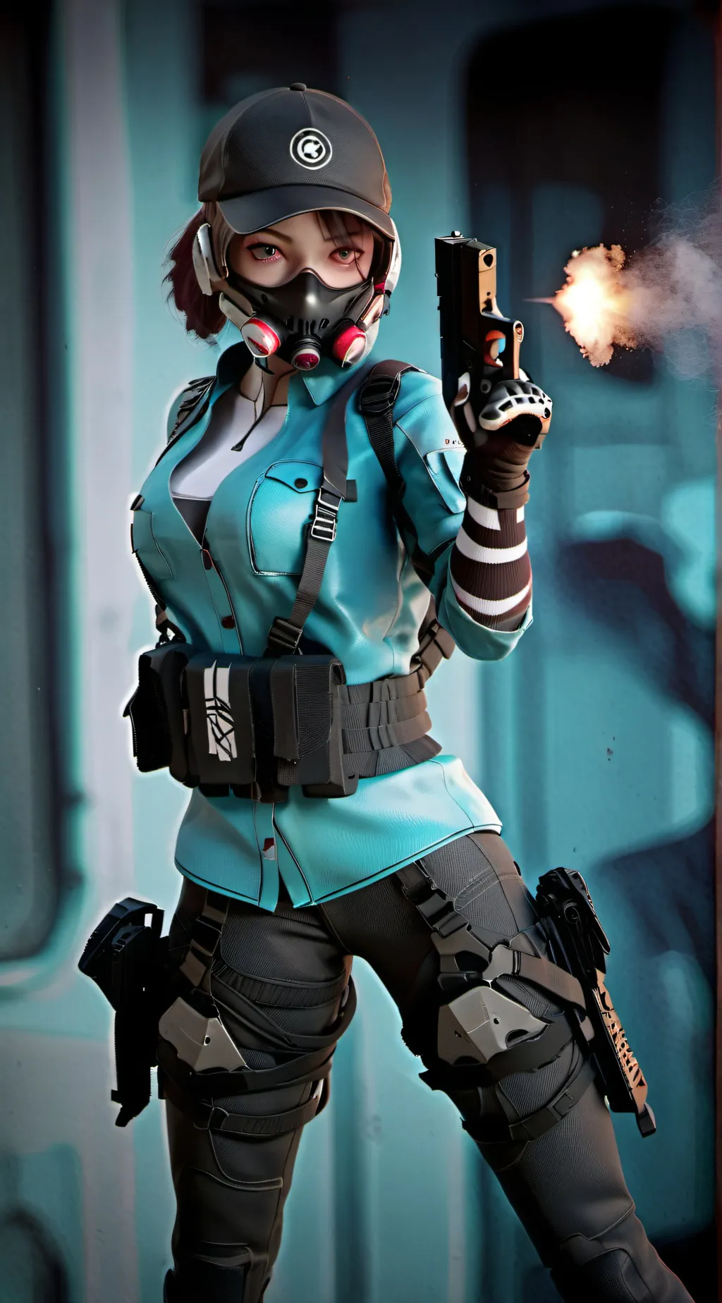 ai character: Rose background