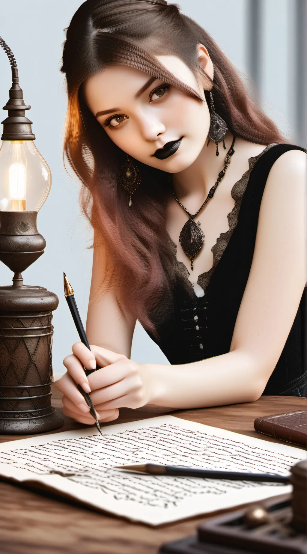 ai character: Serena background