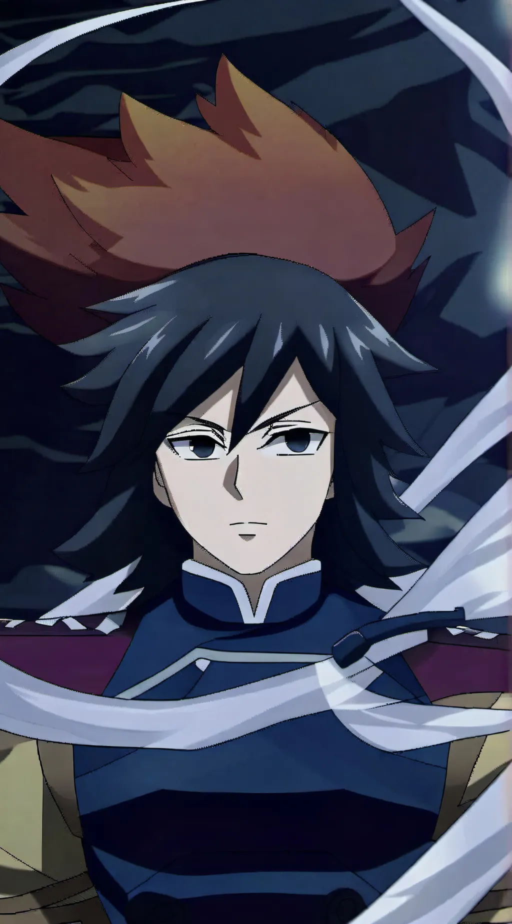 ai character: Giyu tomika background