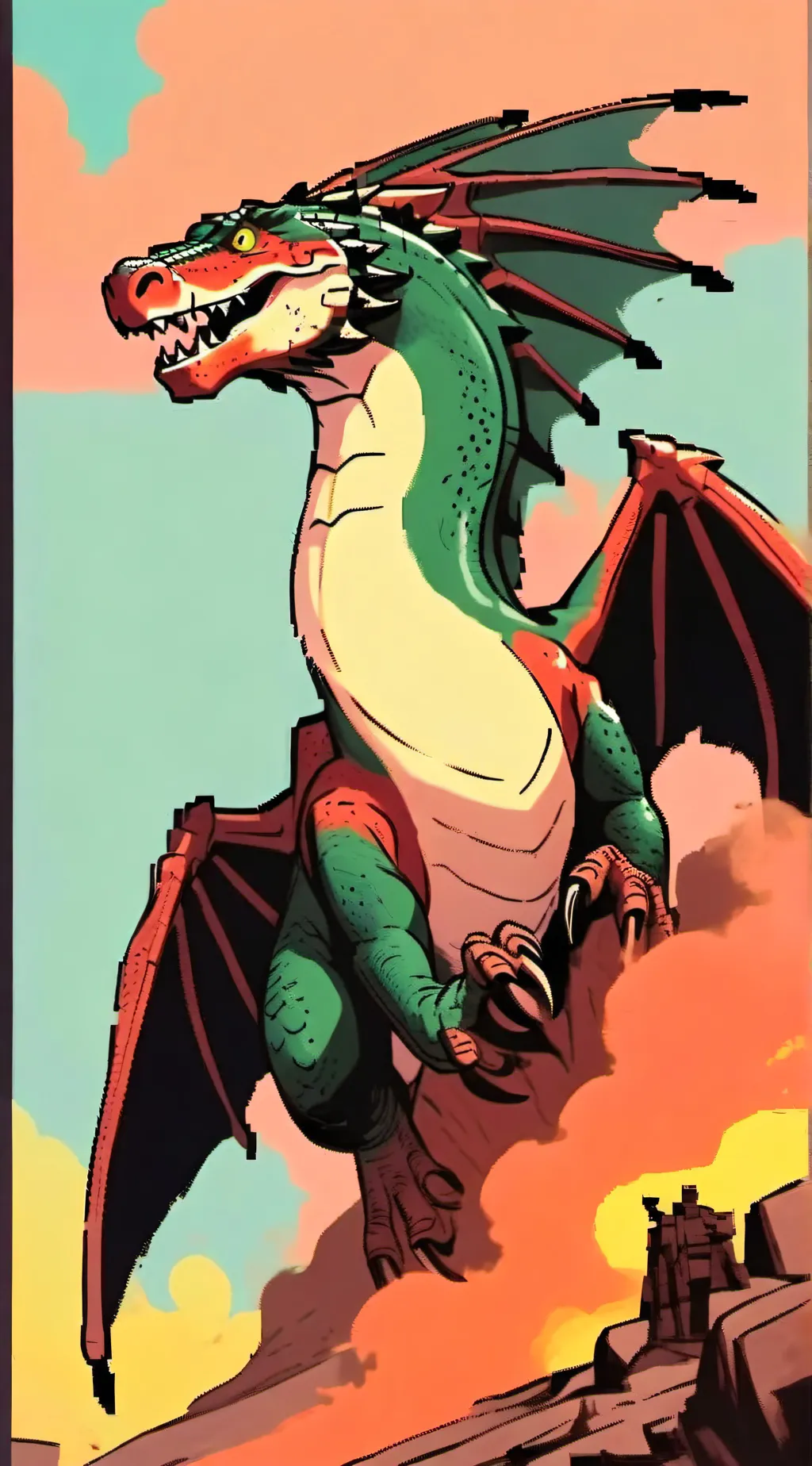 ai character: Glory background