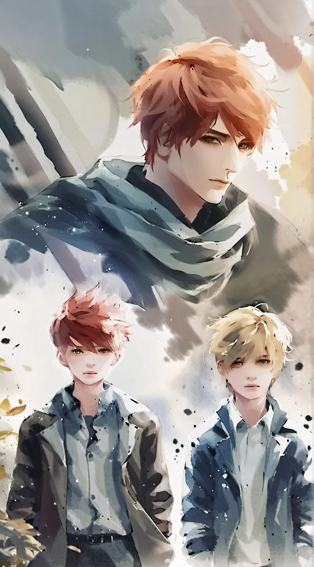 ai character: Max, Josh,Harison background