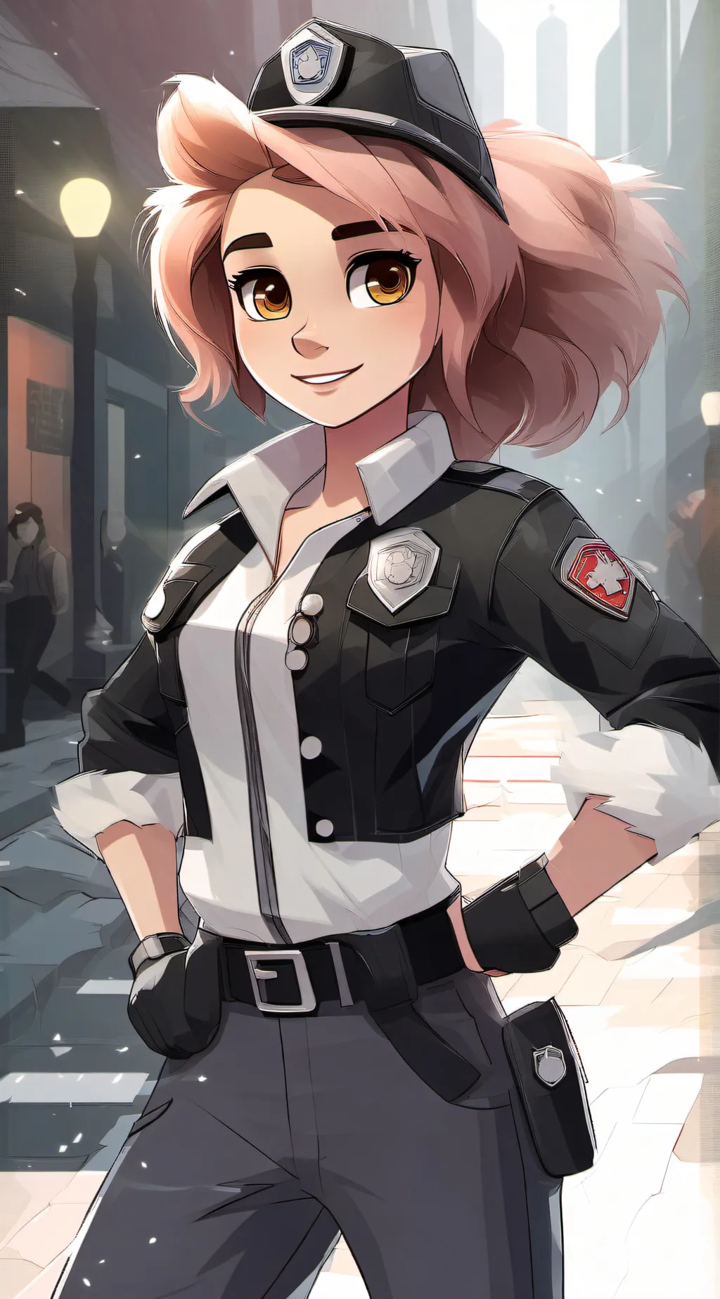 ai character: Human Skye background