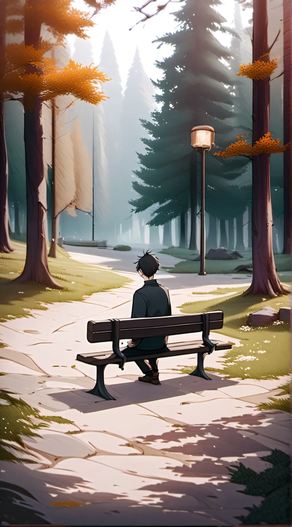 ai character: Arron  background