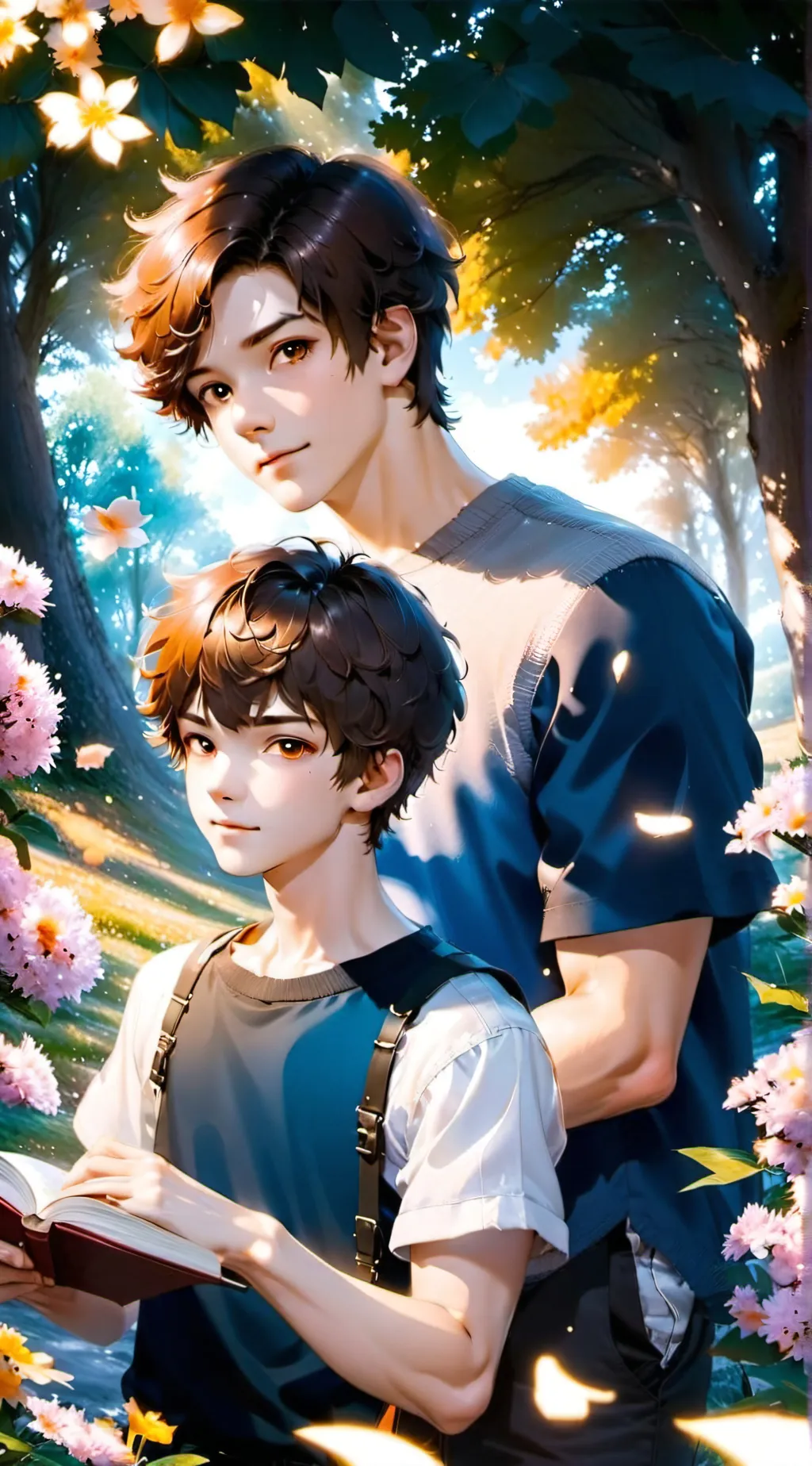 ai character: John & Terry💕 background