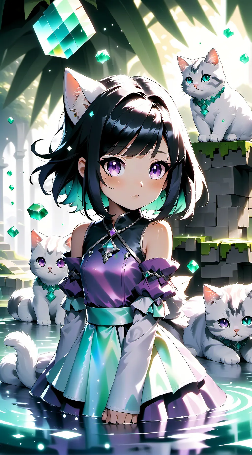 ai character: 💜Aphmau Crew!!💜 background