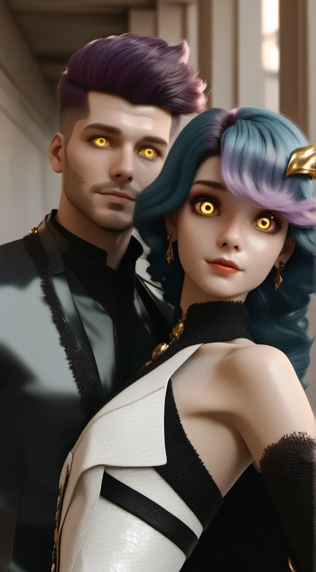 ai character: fnaf wonderland  background