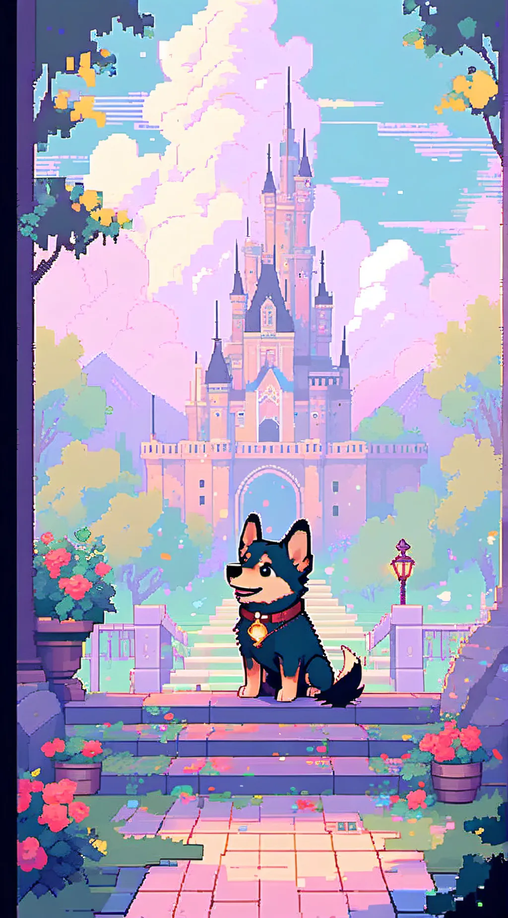 ai character: HBxFNAF background