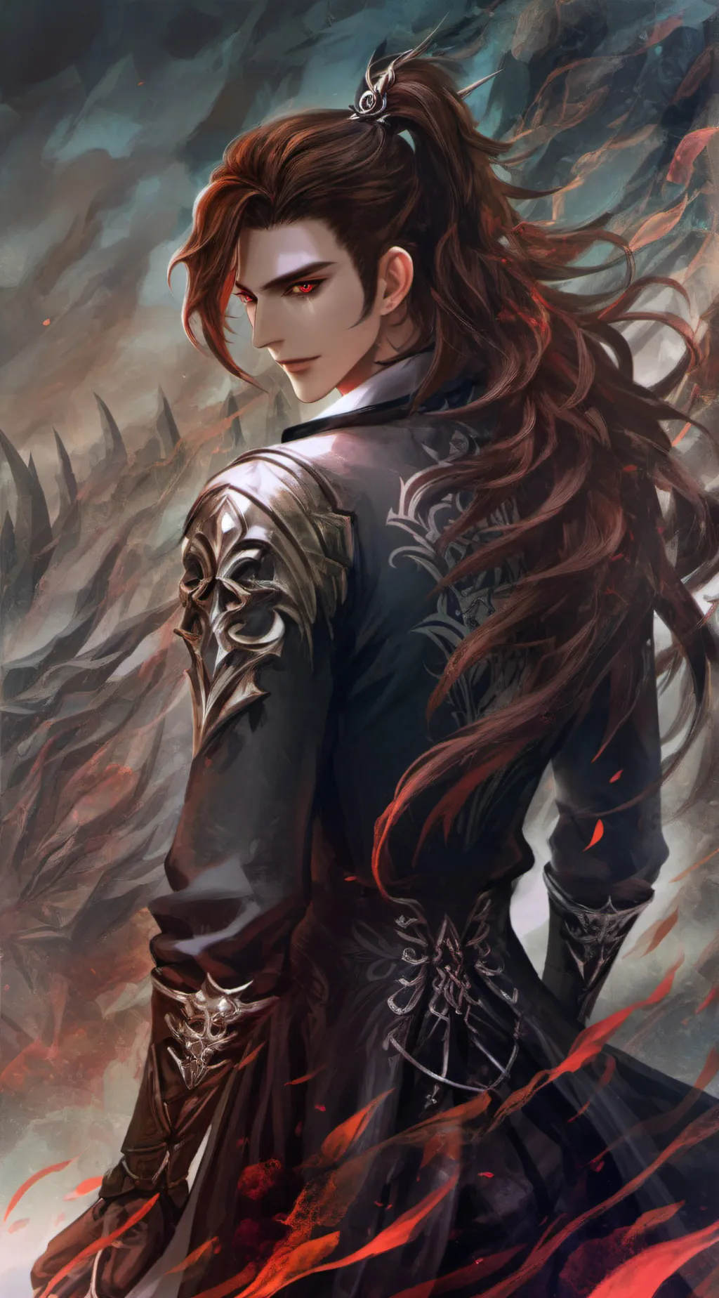 ai character: war of love  background