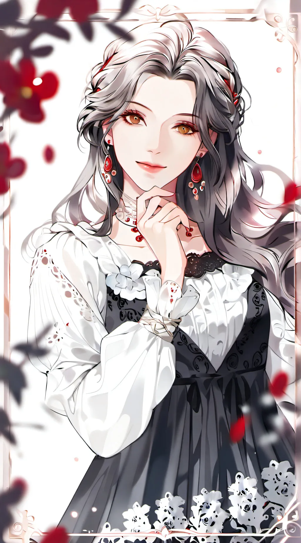 ai character: Josephine  background