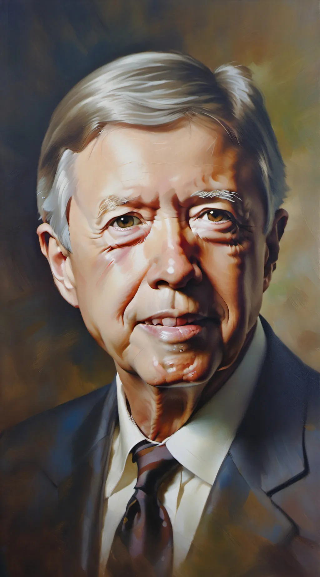 ai character: Jimmy Carter background