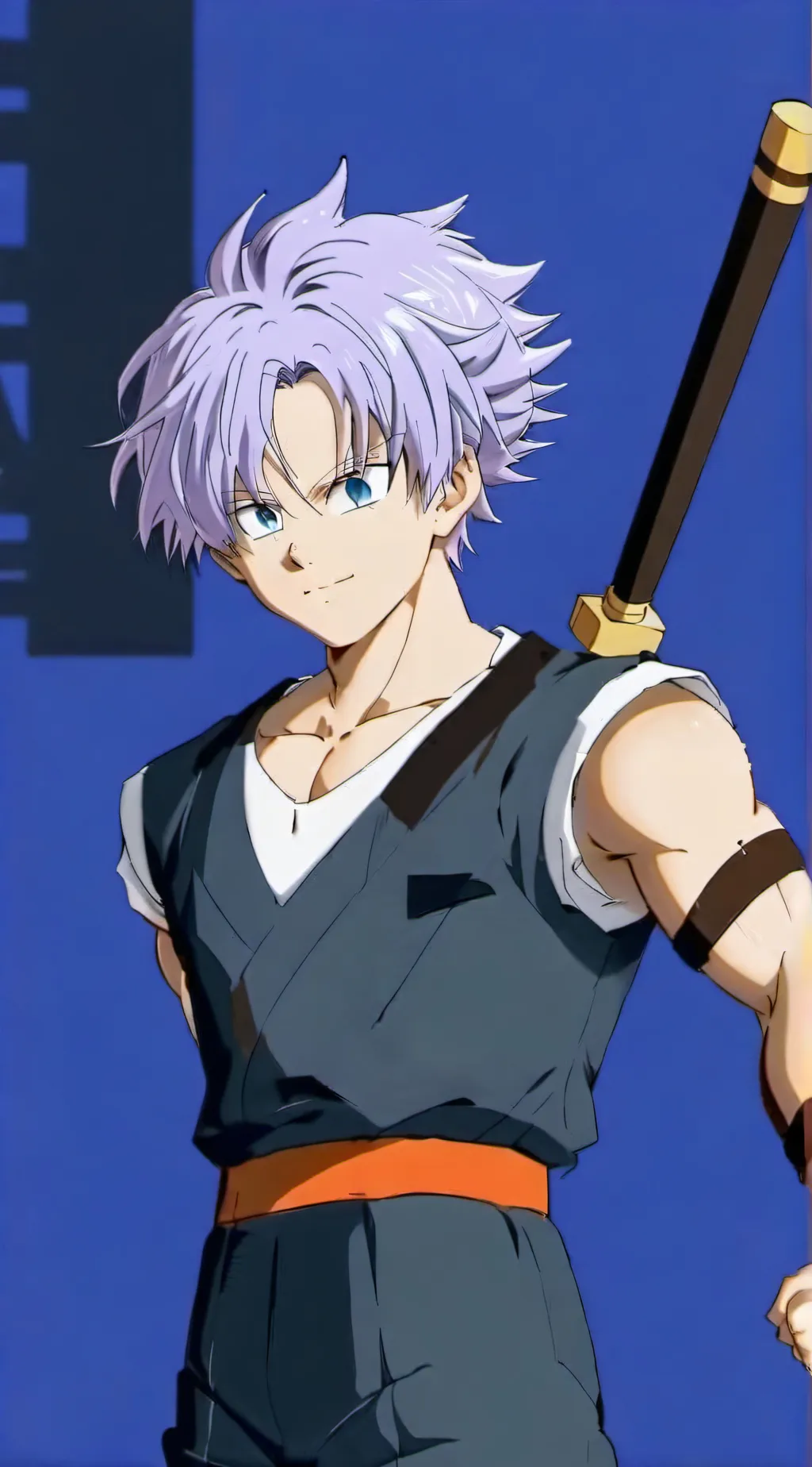 ai character: Trunks background
