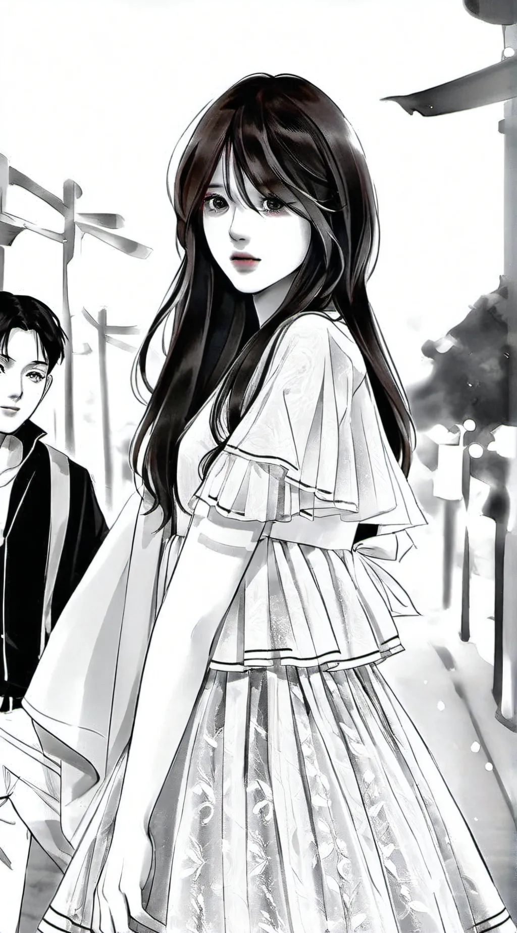 ai character: Myra and Aira background