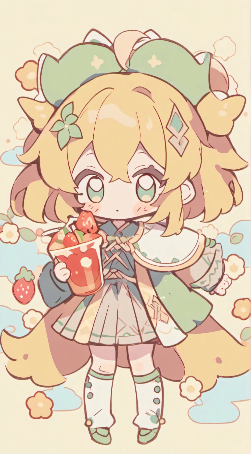 ai character: Nomsie alt form background