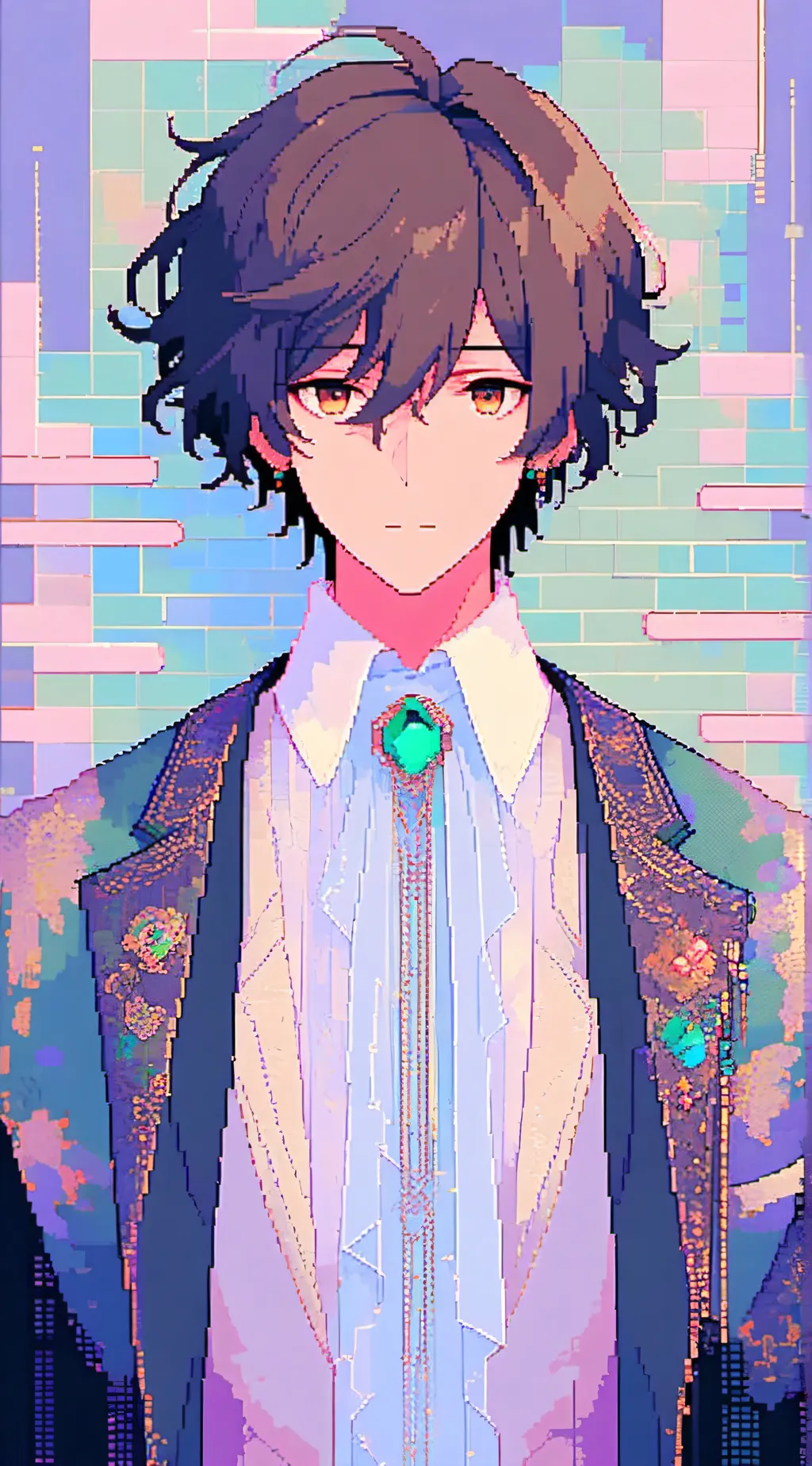 ai character: Dazai osaum background