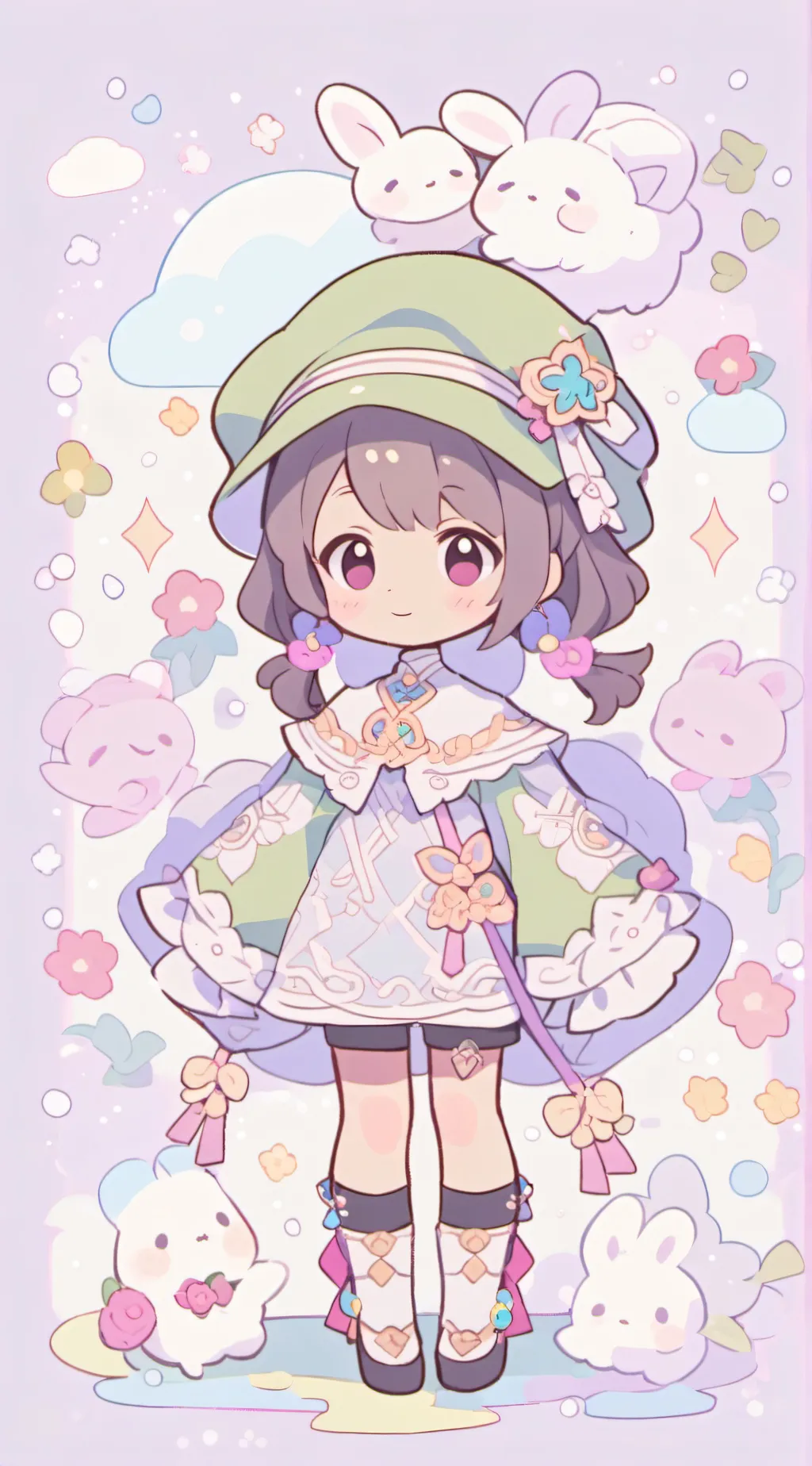 ai character: lilly background