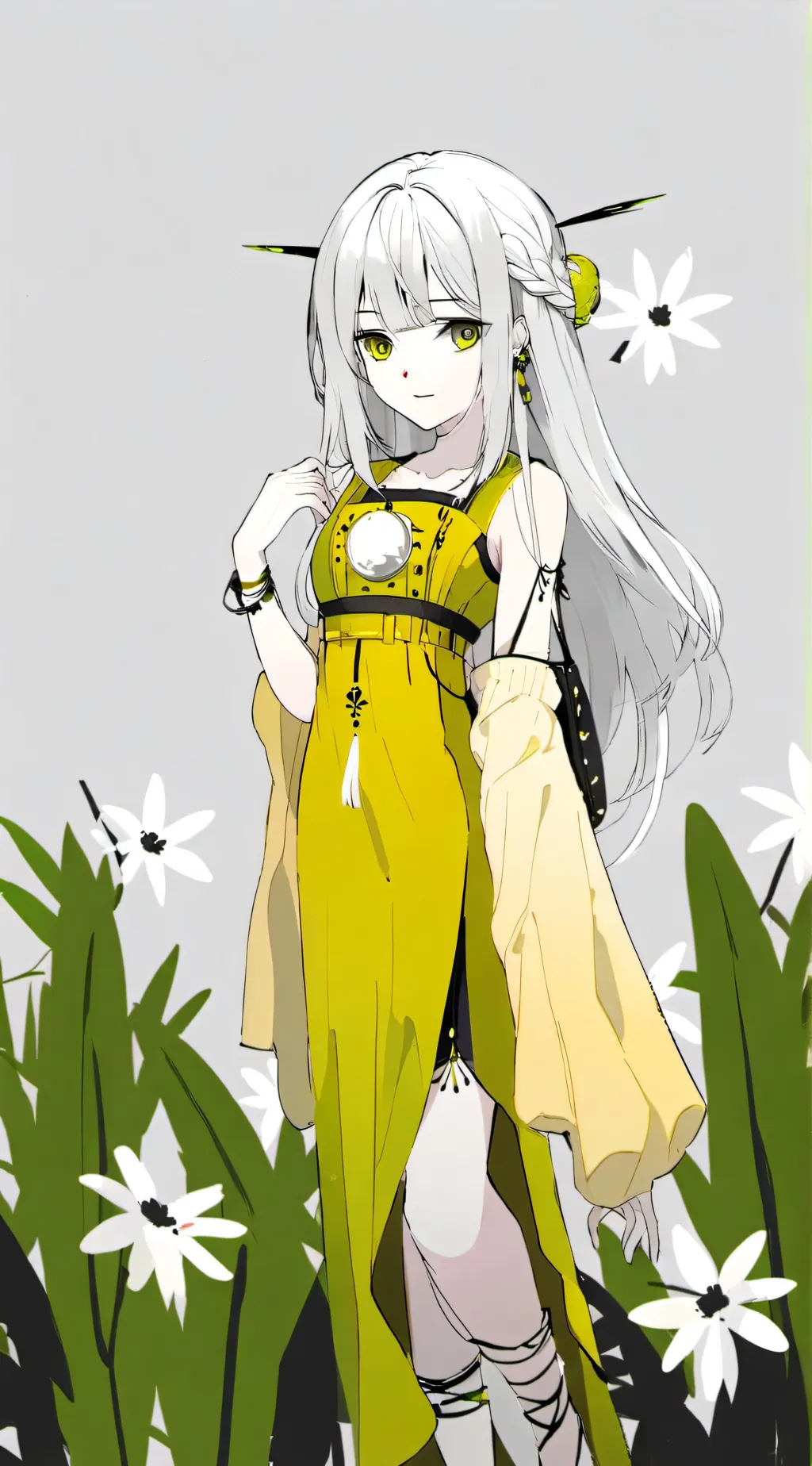 ai character: lily background