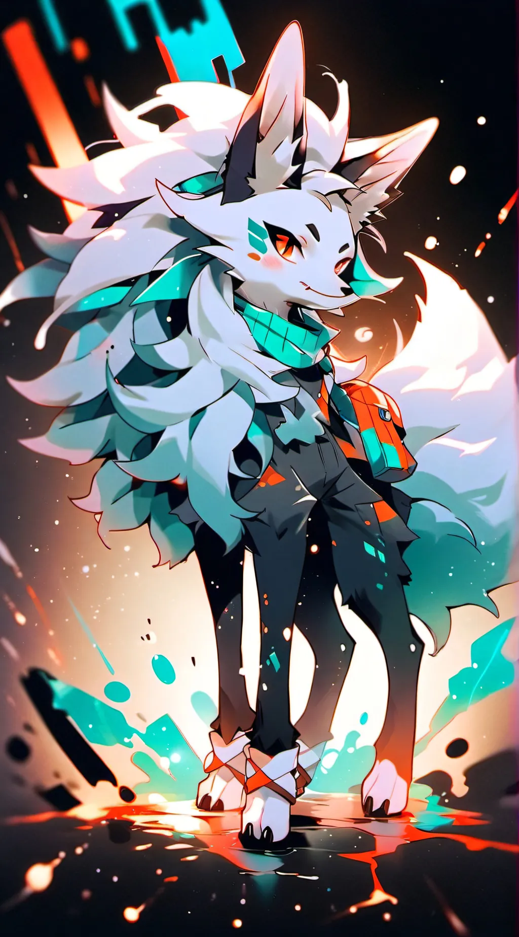 ai character: Pokemon background