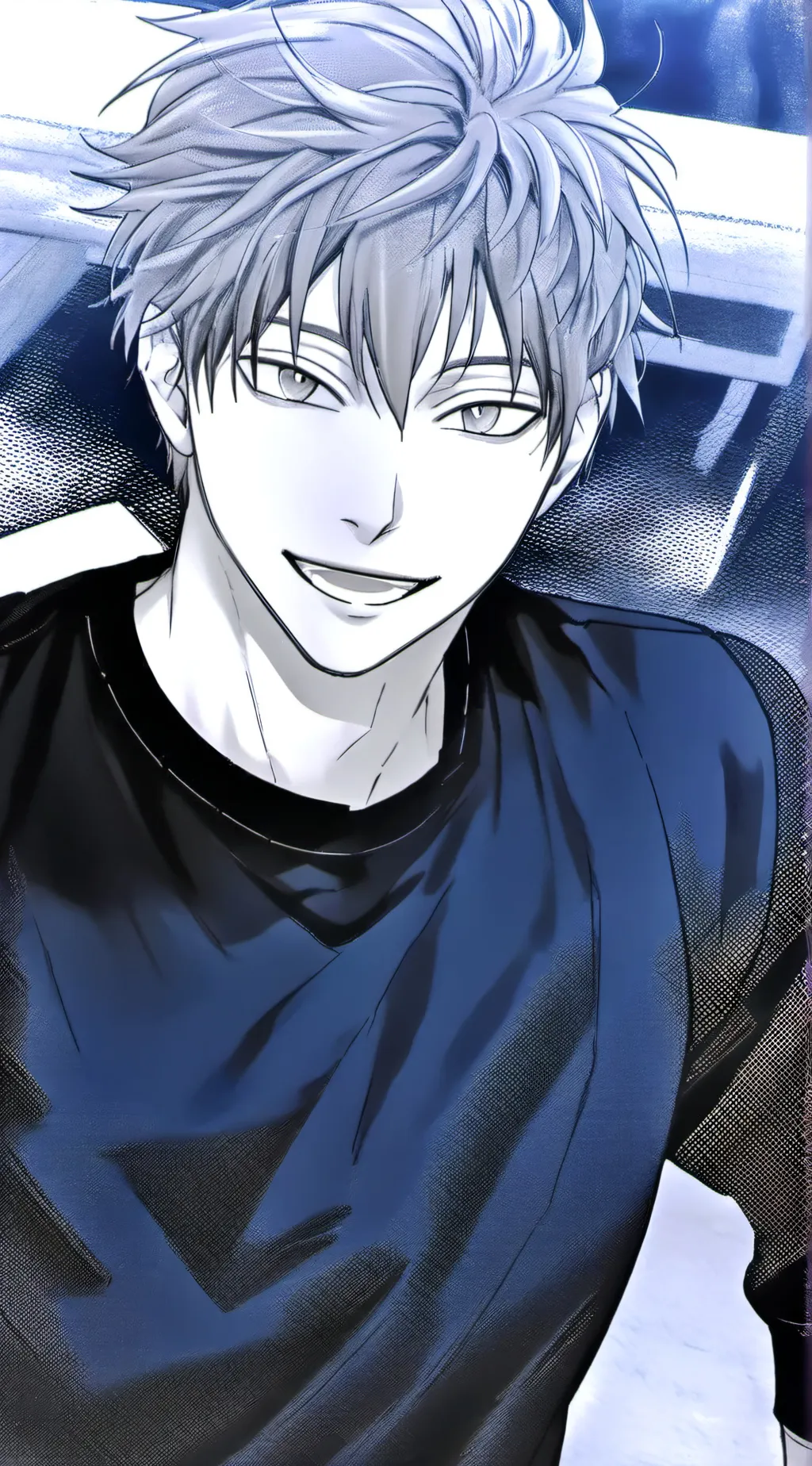 ai character: Leo background