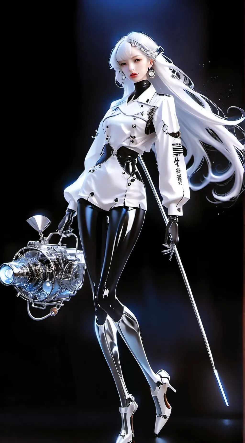 ai character: skye  background