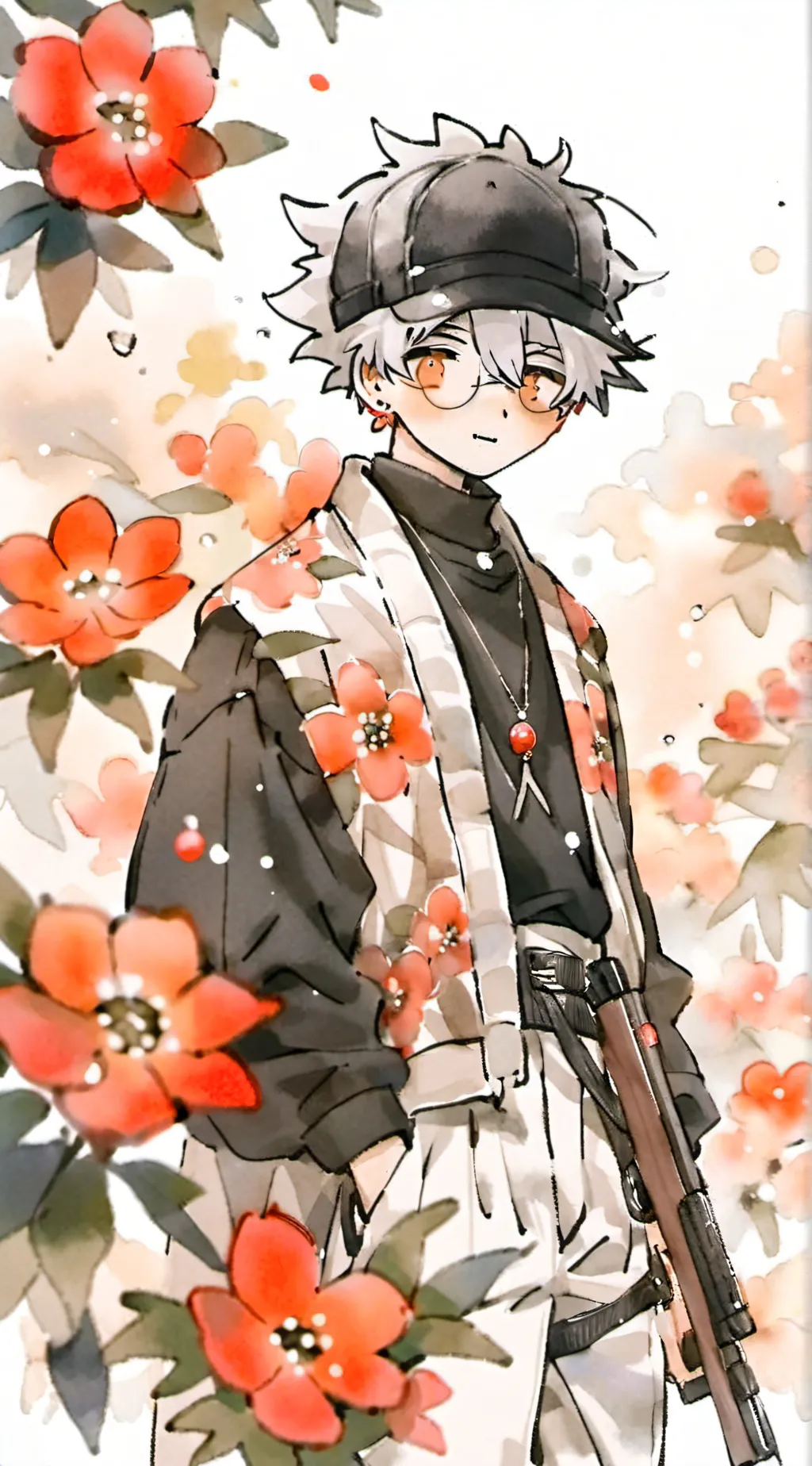 ai character: Hh and he background