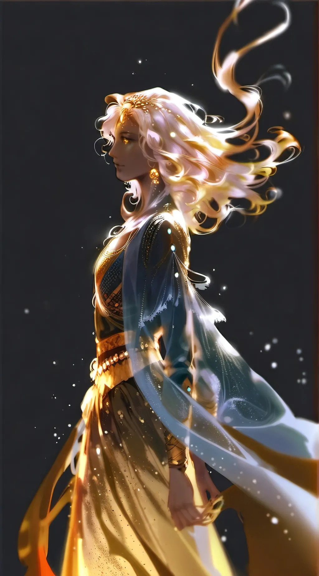 ai character: Evelyn background