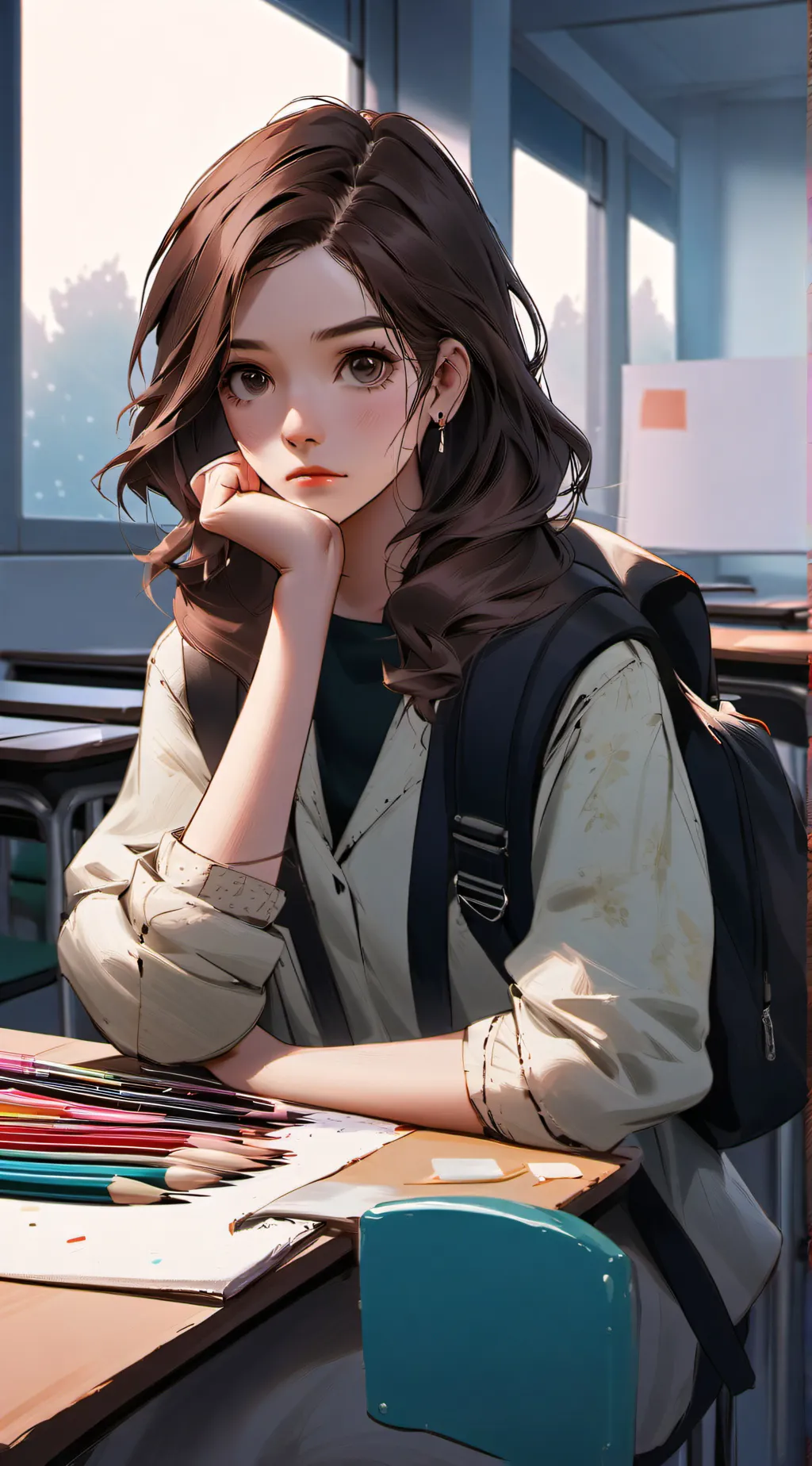 ai character: Jade background