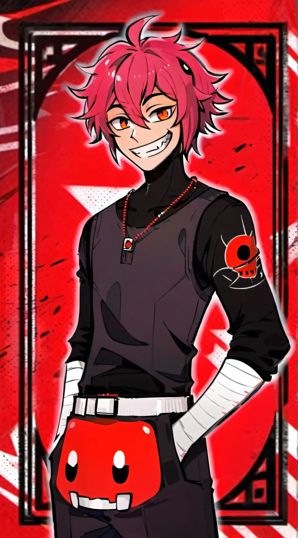 ai character: ★RadioApple★ background