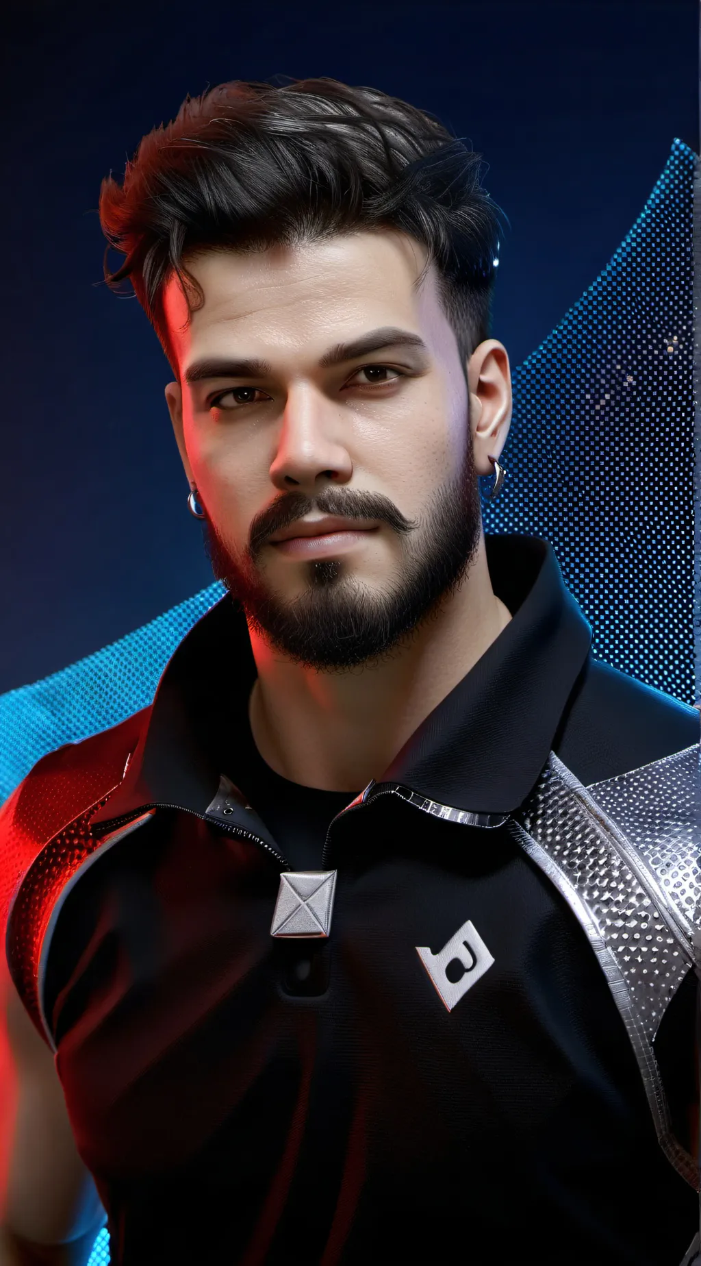 ai character: Léo  background