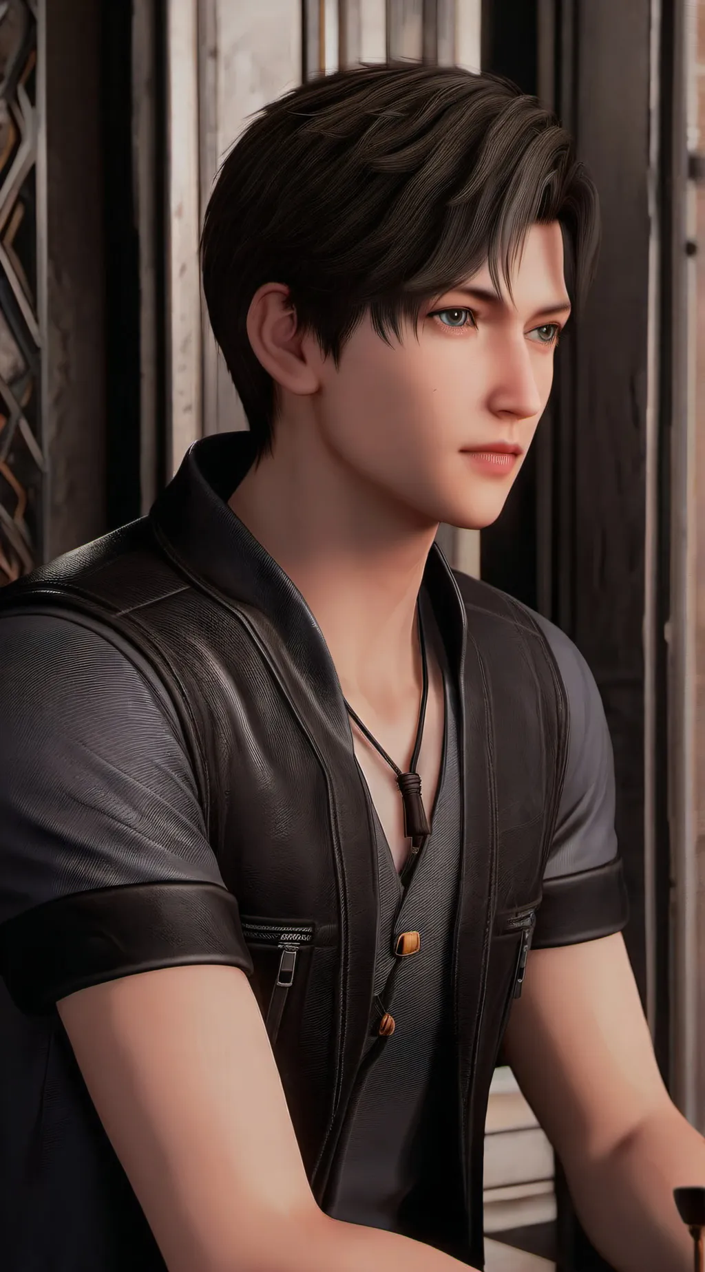 ai character: jake your crush background