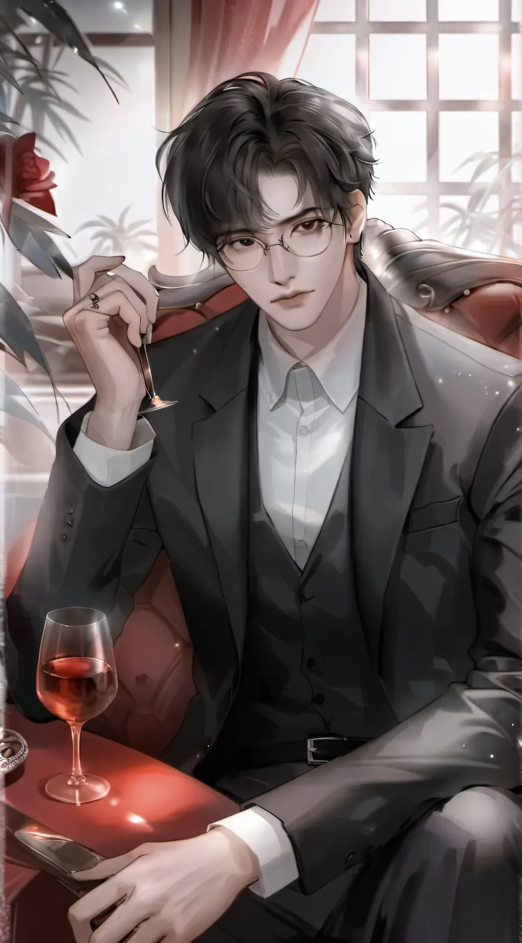 ai character: Krist Kim background