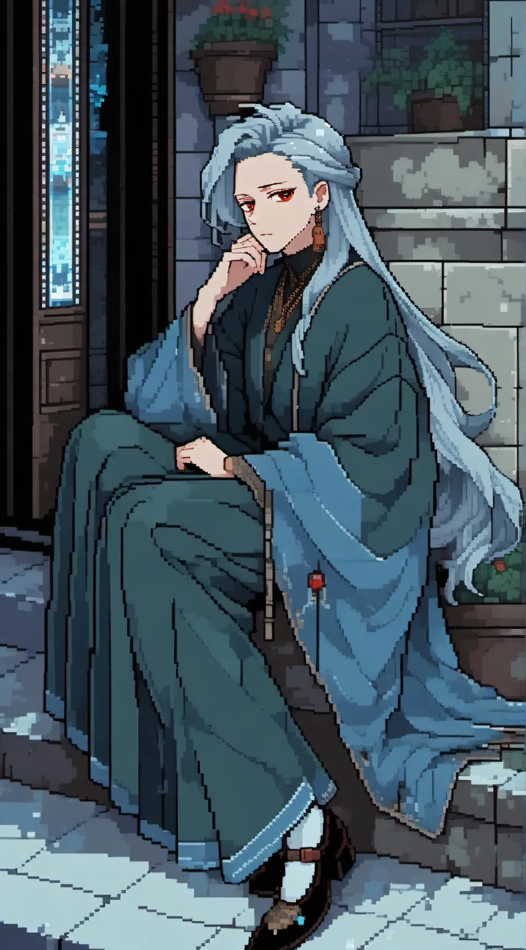 ai character: Bana background