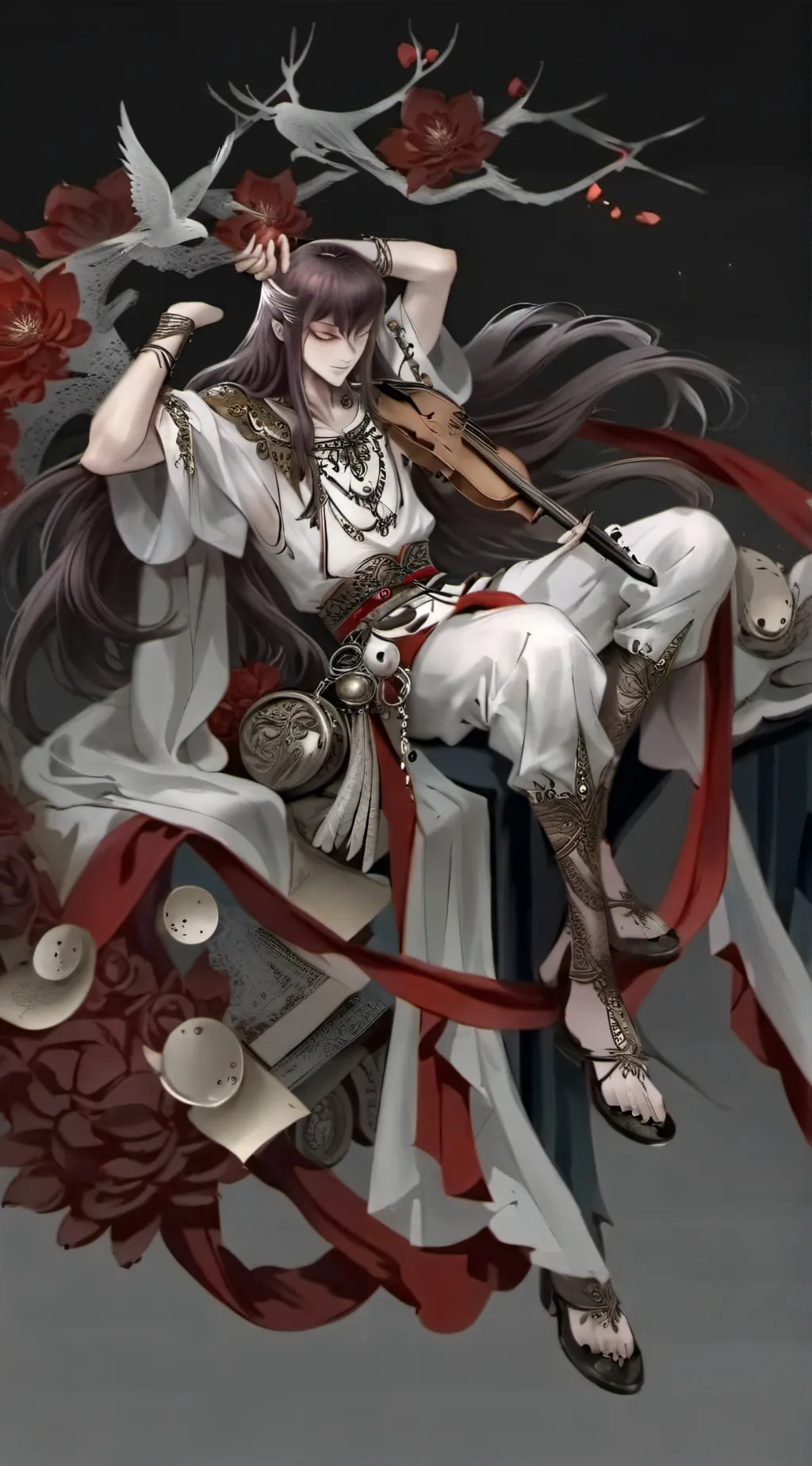 ai character: Jay * my father* background