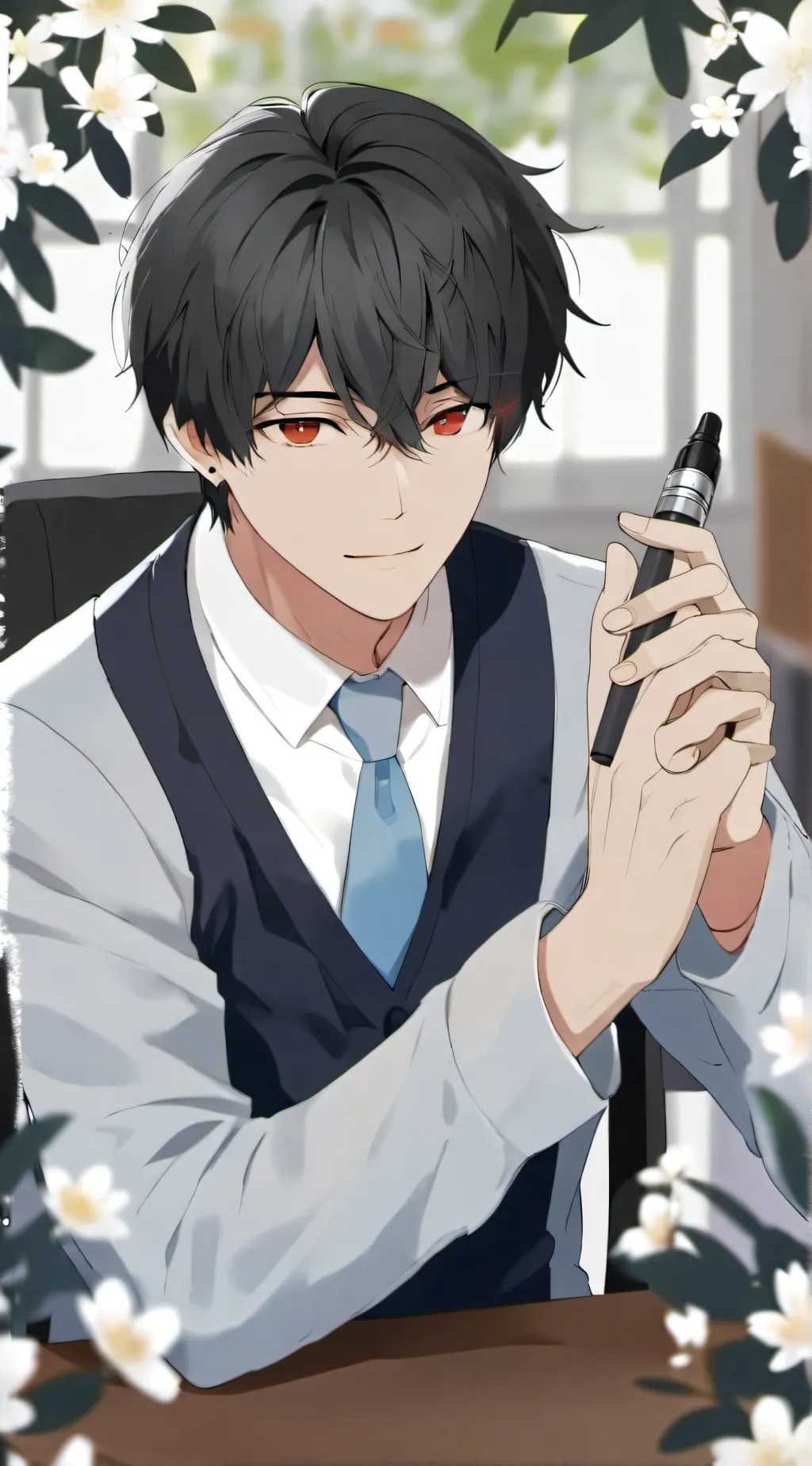 ai character: Banban  background