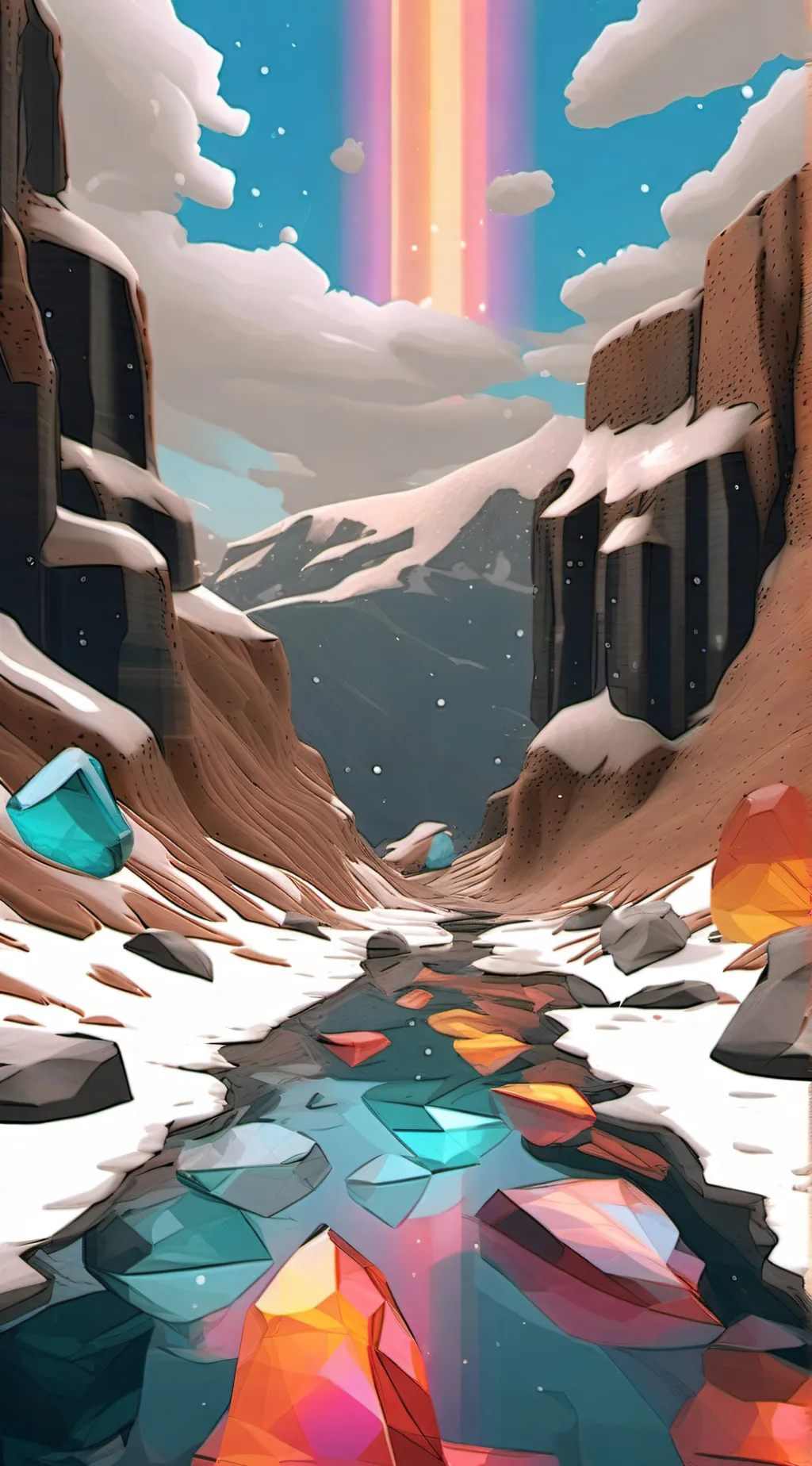 ai character: gems play blox fry background